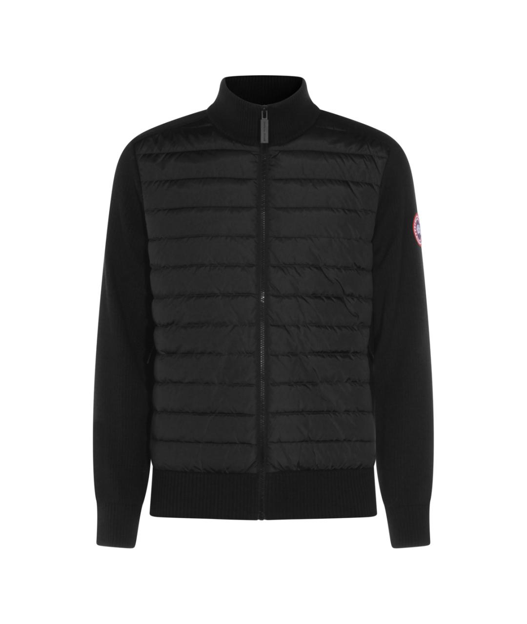 CANADA GOOSE Черная шерстяная куртка, фото 1