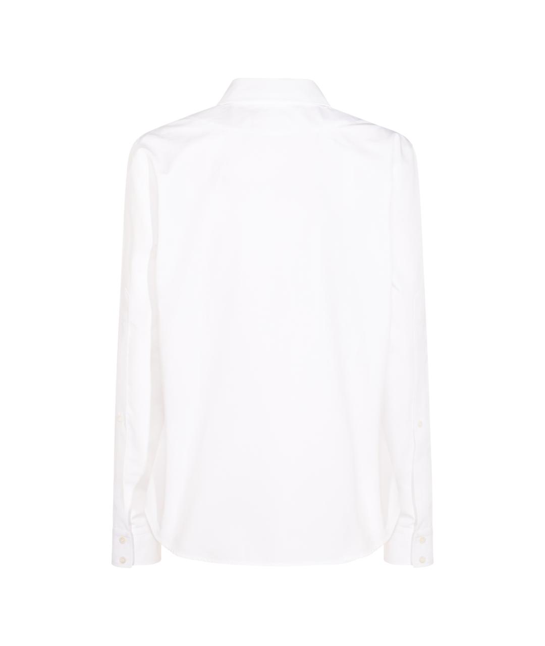 GUCCI Белая хлопковая рубашка, фото 2