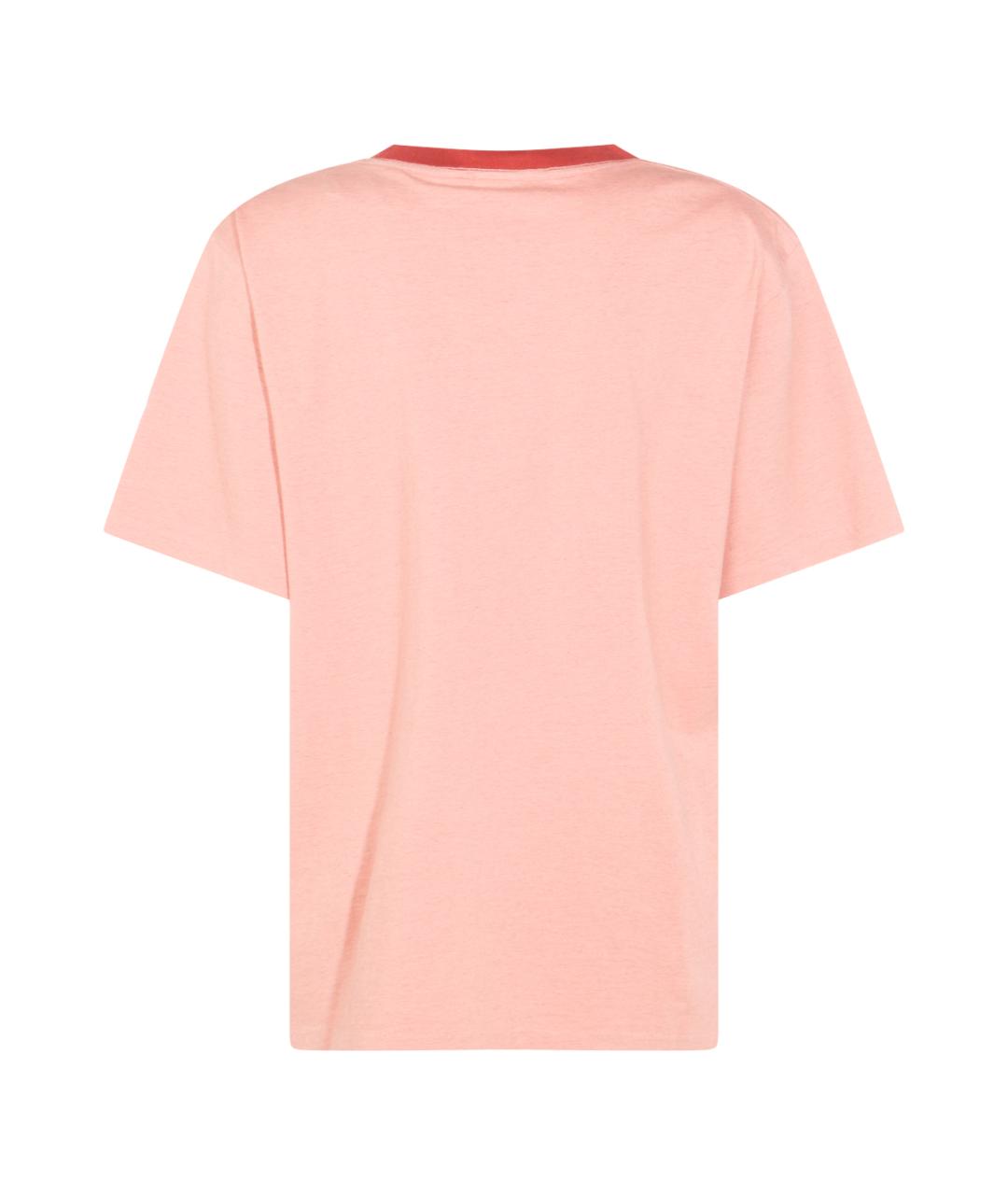 CHLOE Розовая хлопковая футболка, фото 2
