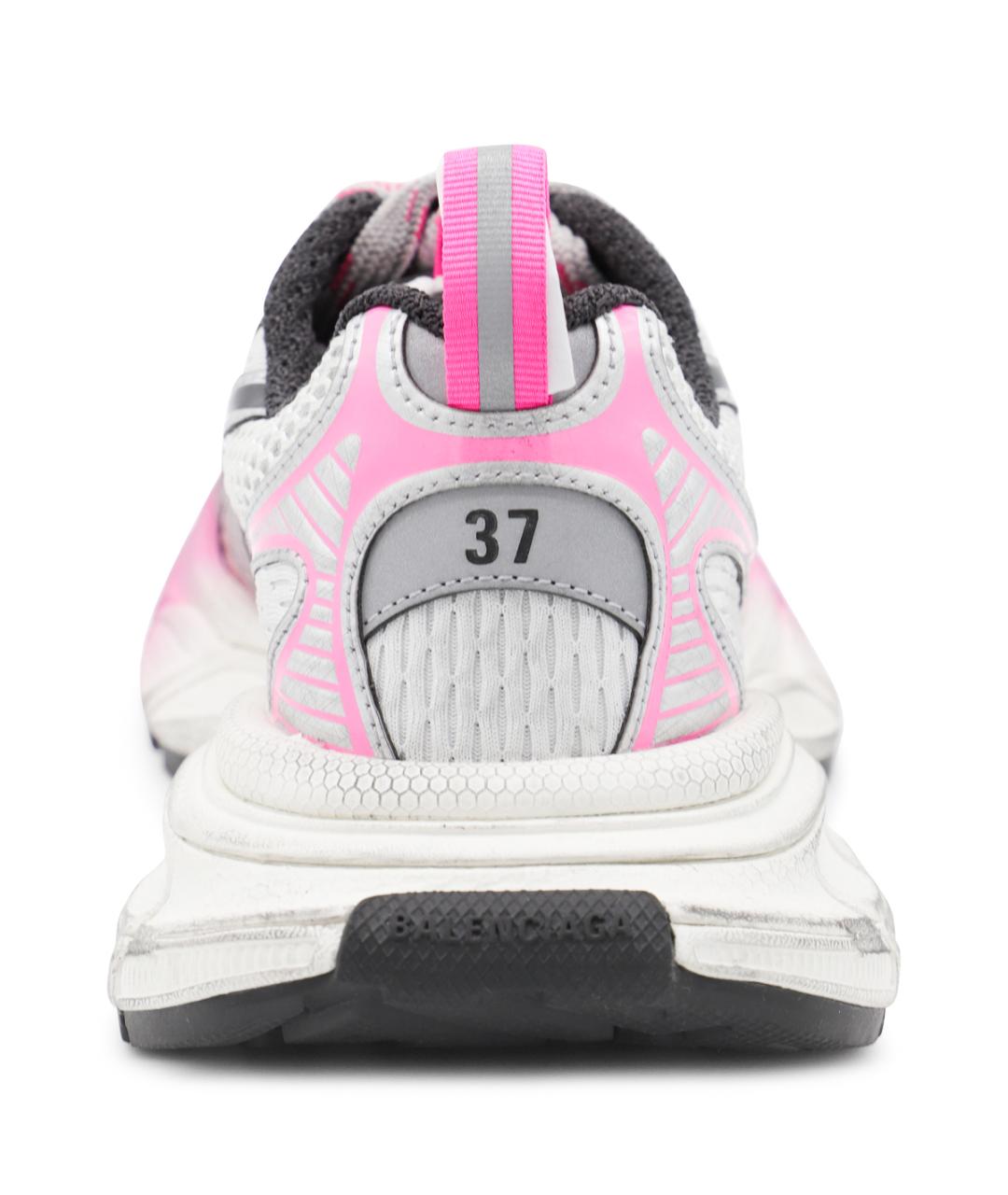 BALENCIAGA Розовые синтетические кроссовки, фото 4