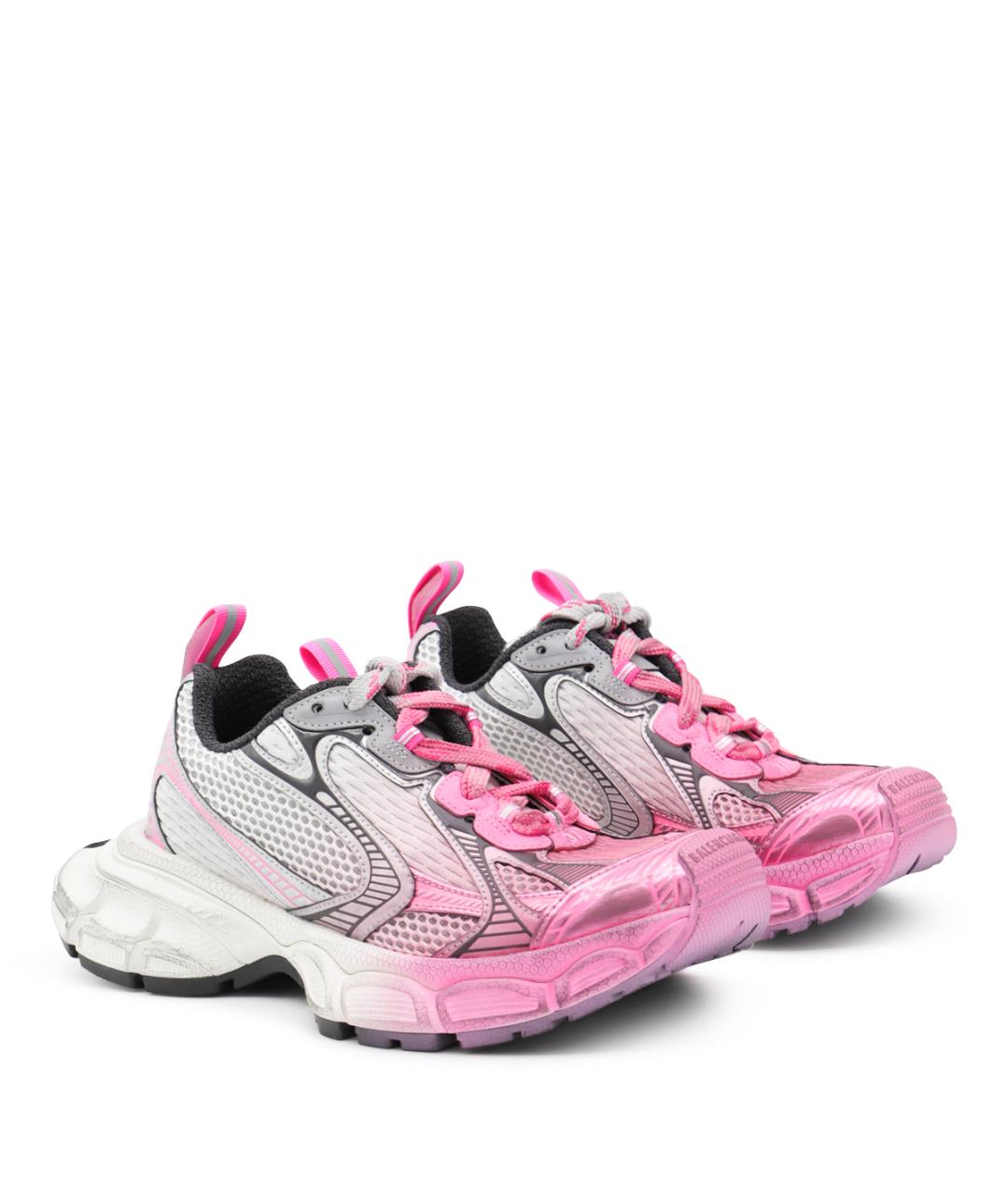 BALENCIAGA Розовые синтетические кроссовки, фото 2