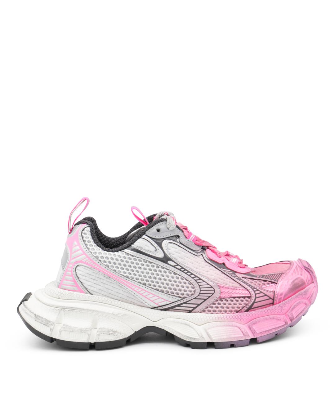 BALENCIAGA Розовые синтетические кроссовки, фото 1