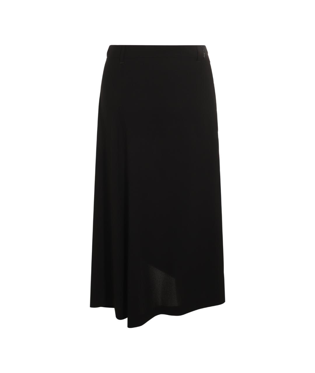 BALENCIAGA Черная юбка миди, фото 2
