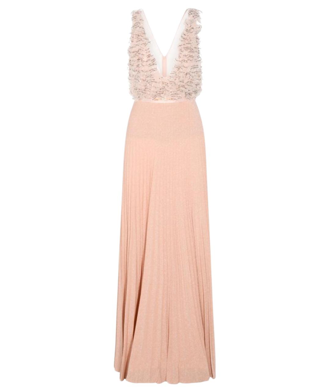 ELISABETTA FRANCHI Розовое вискозное платье, фото 1