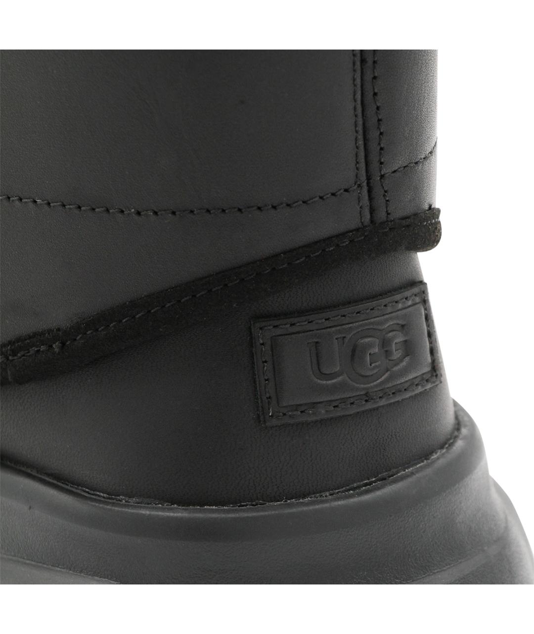 UGG AUSTRALIA Черные низкие ботинки, фото 4