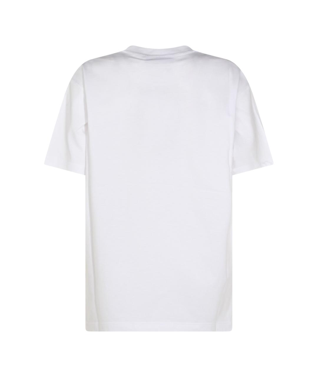 GUCCI Белая хлопковая футболка, фото 2