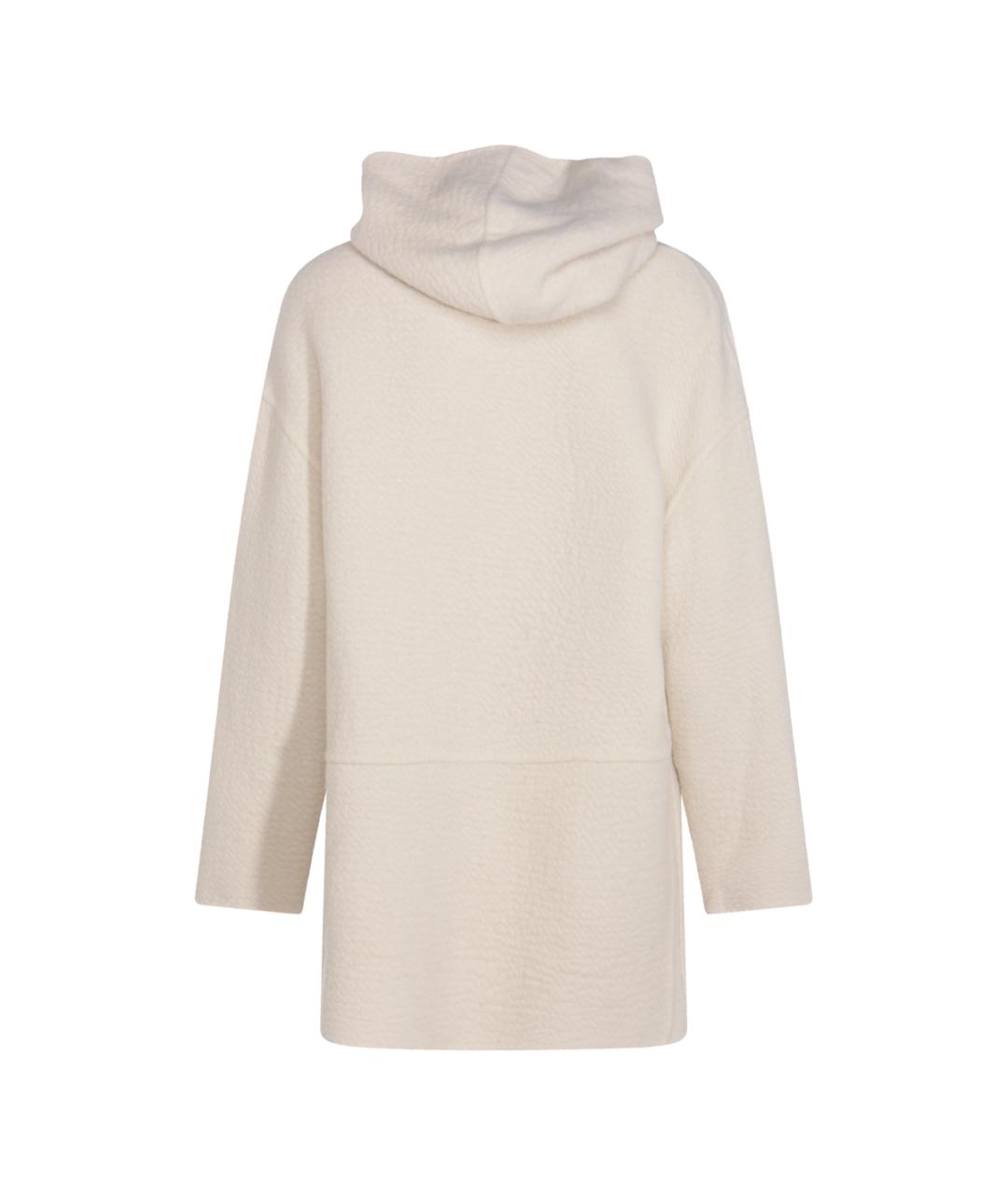 MALO Бежевый шерстяной кардиган, фото 2