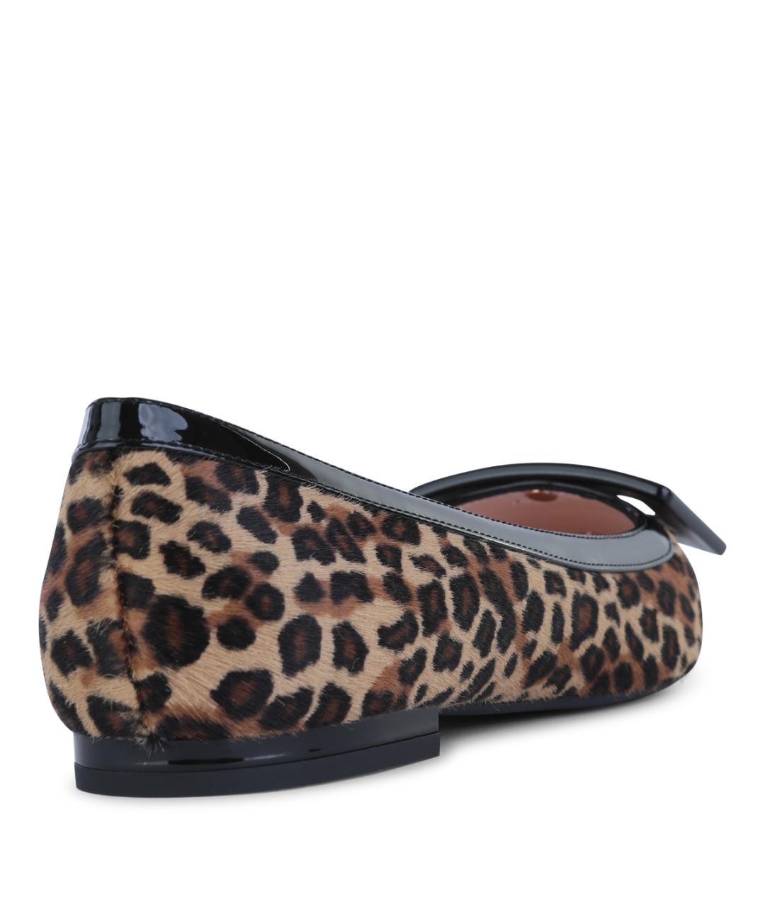 ROGER VIVIER Мульти кожаные балетки, фото 3