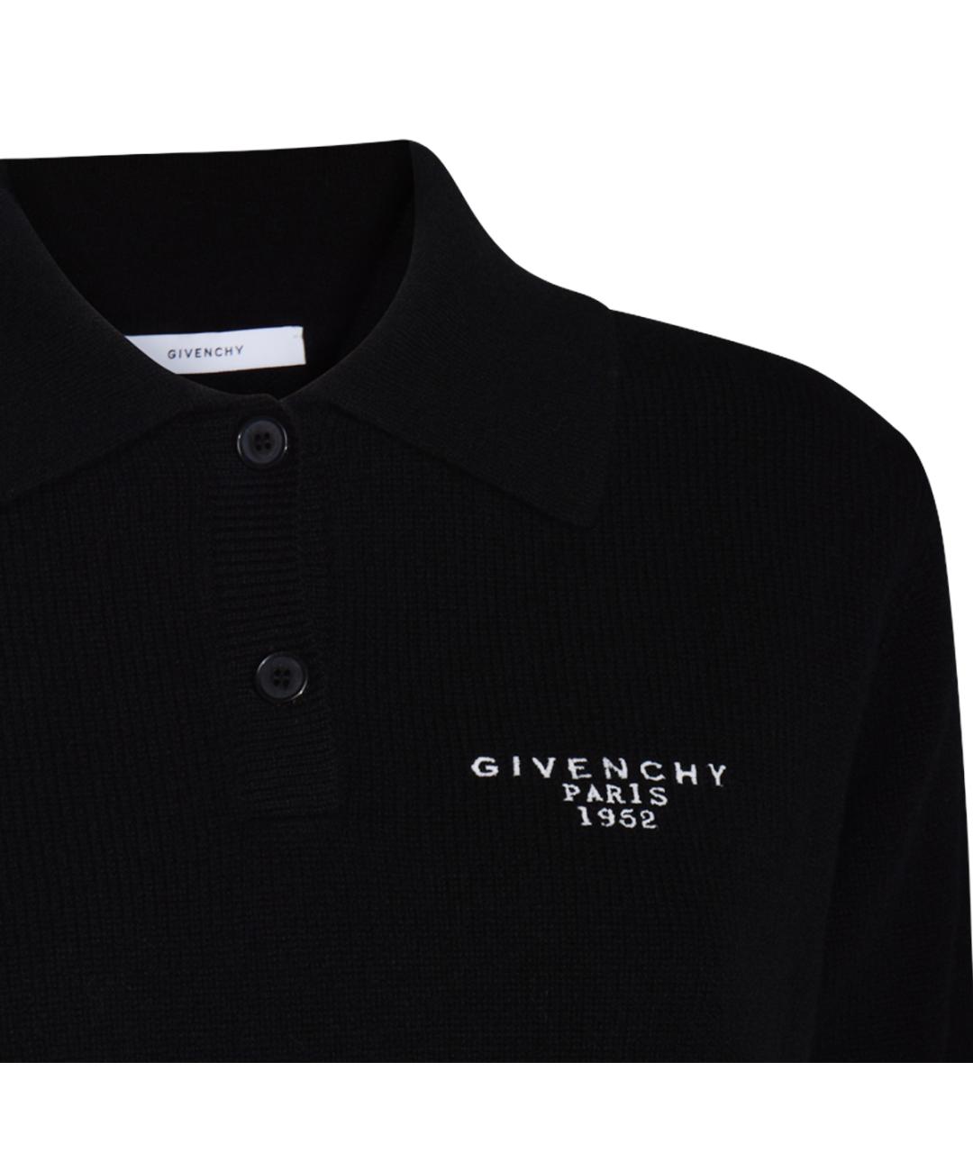 GIVENCHY Черный шерстяной джемпер / свитер, фото 3