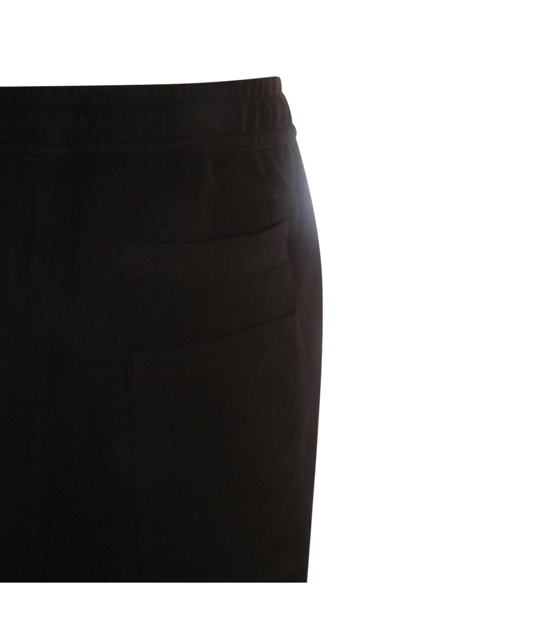 THOM KROM Черные шерстяные повседневные брюки, фото 4