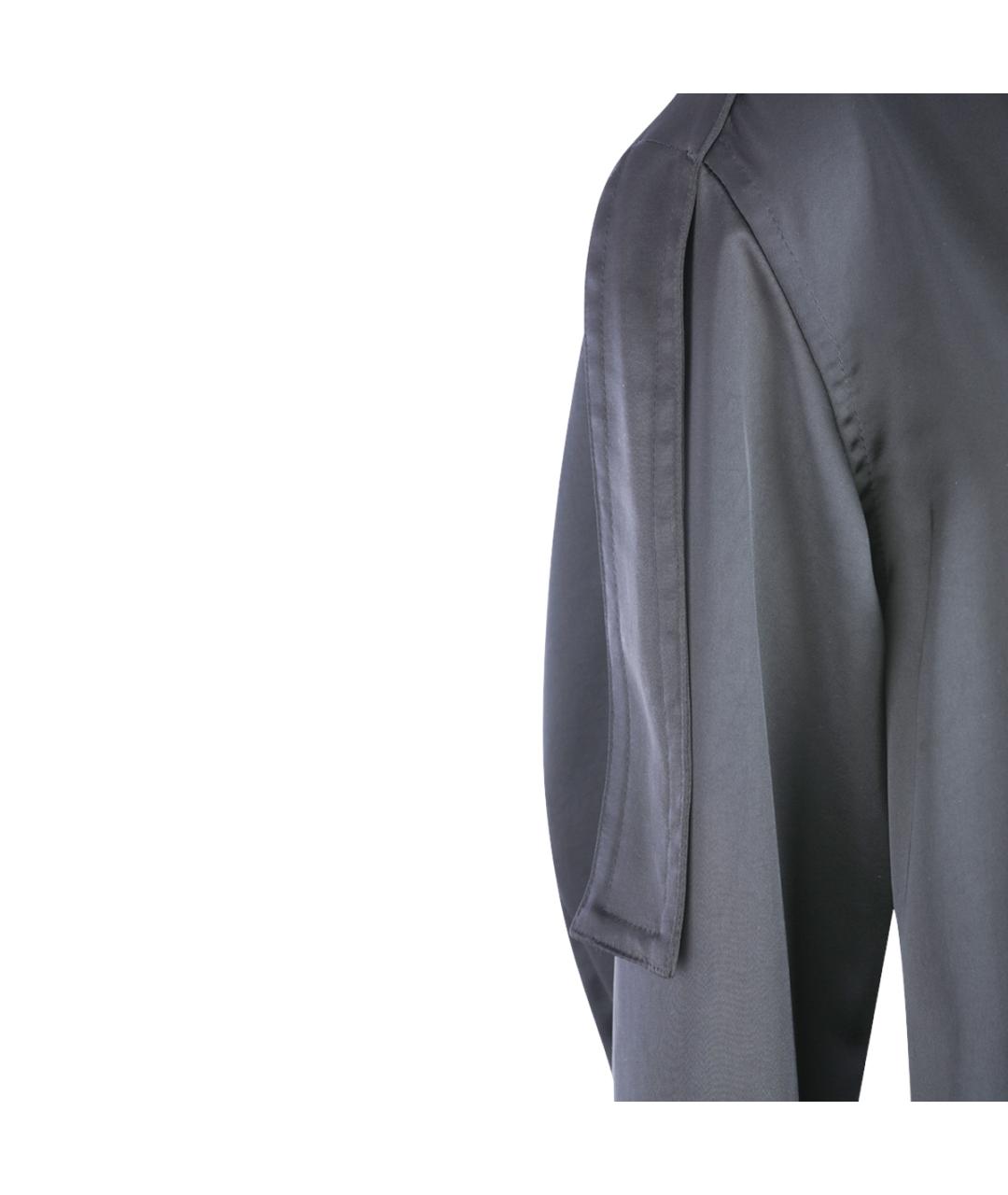 MONCLER Черная полиэстеровая рубашка, фото 4