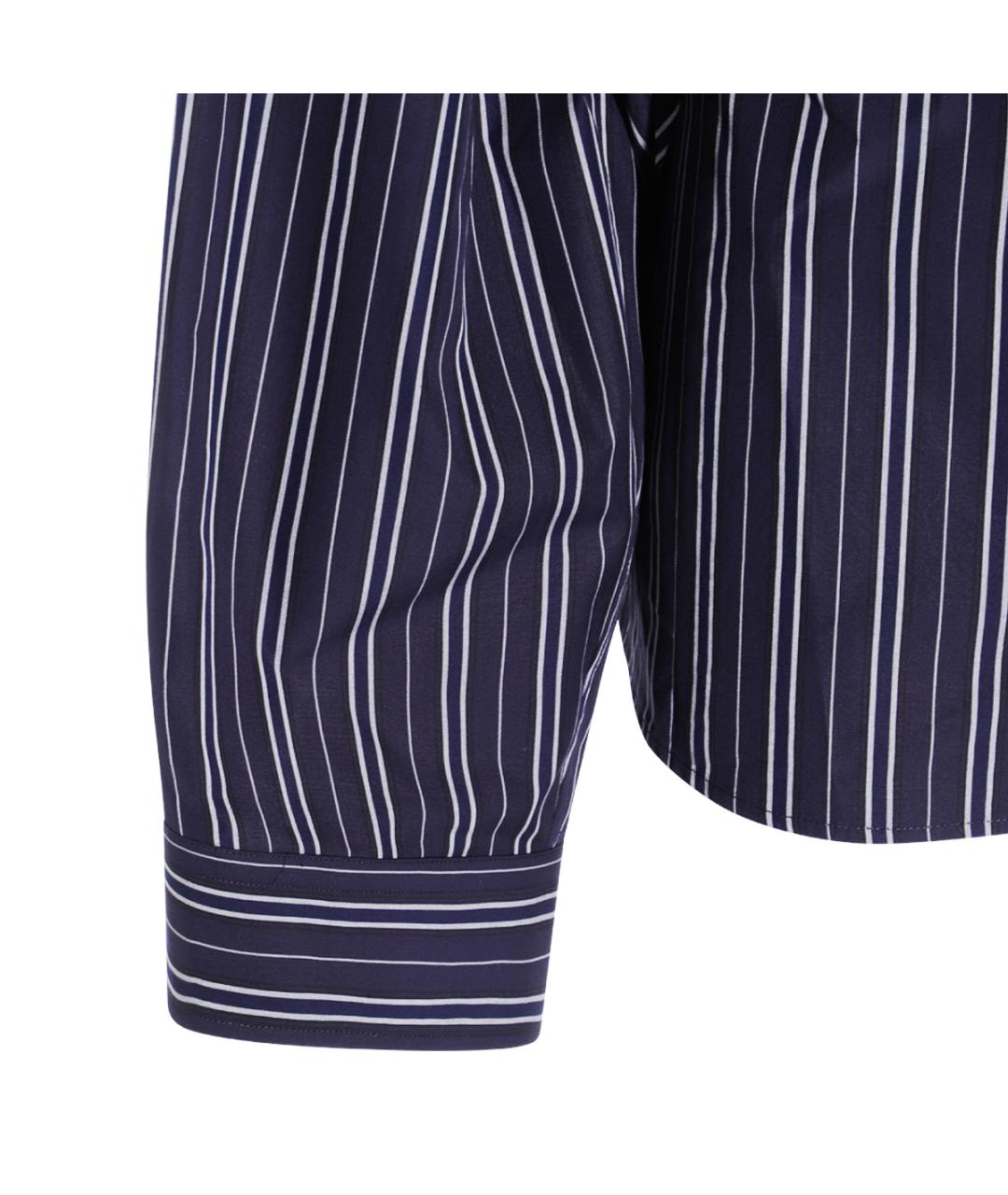 BALENCIAGA Синяя хлопковая рубашка, фото 4