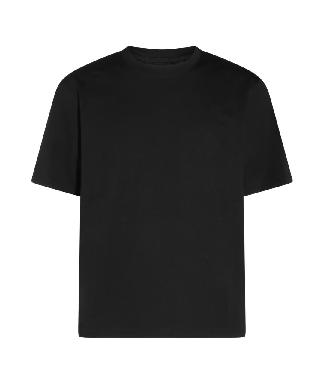 CANADA GOOSE Черная хлопковая футболка, фото 1