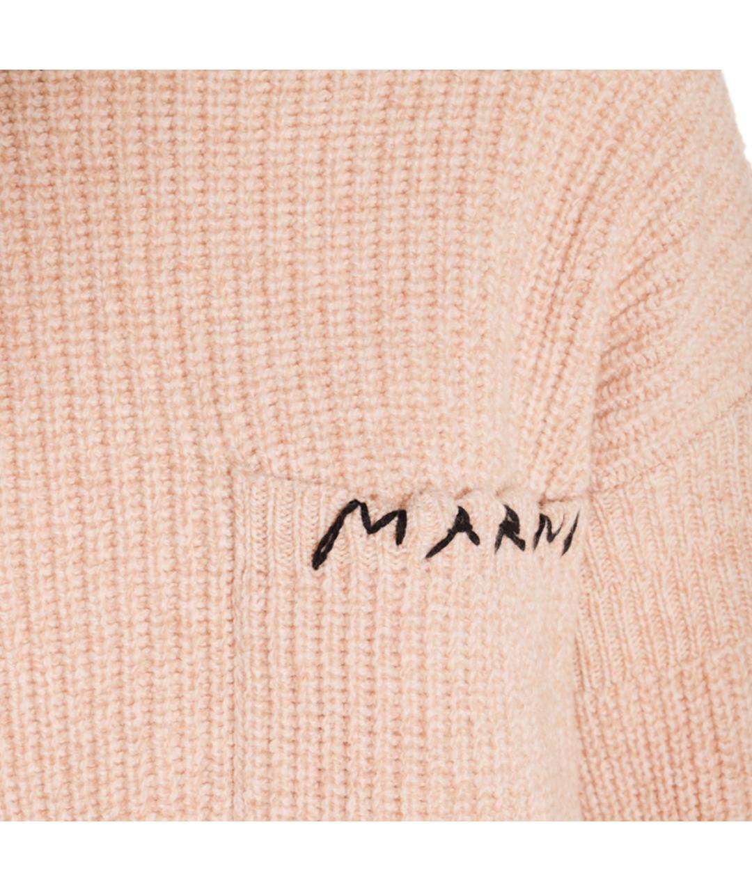 MARNI Розовый шерстяной джемпер / свитер, фото 3