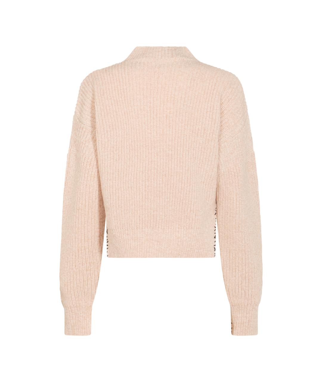 MARNI Розовый шерстяной джемпер / свитер, фото 2