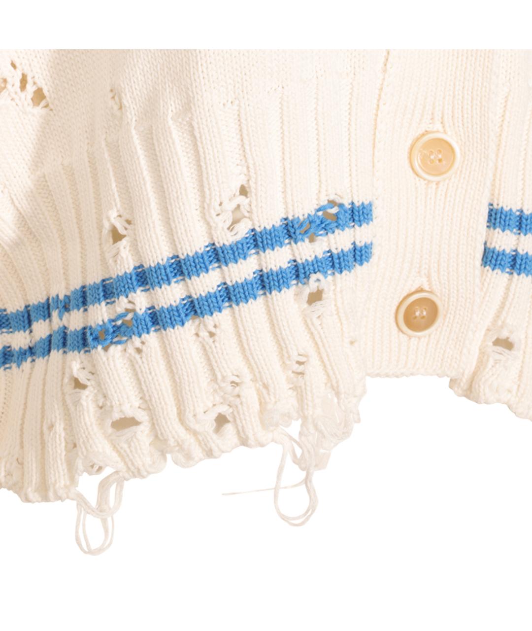 MARNI Белый хлопковый джемпер / свитер, фото 3