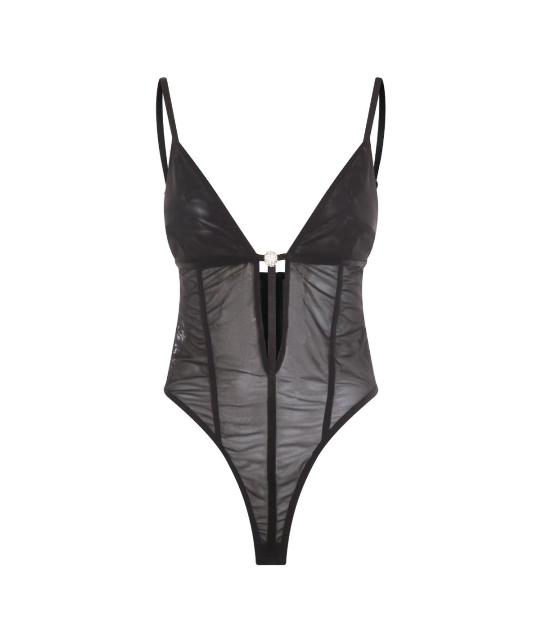 NISSA Черное полиэстеровое боди, фото 1