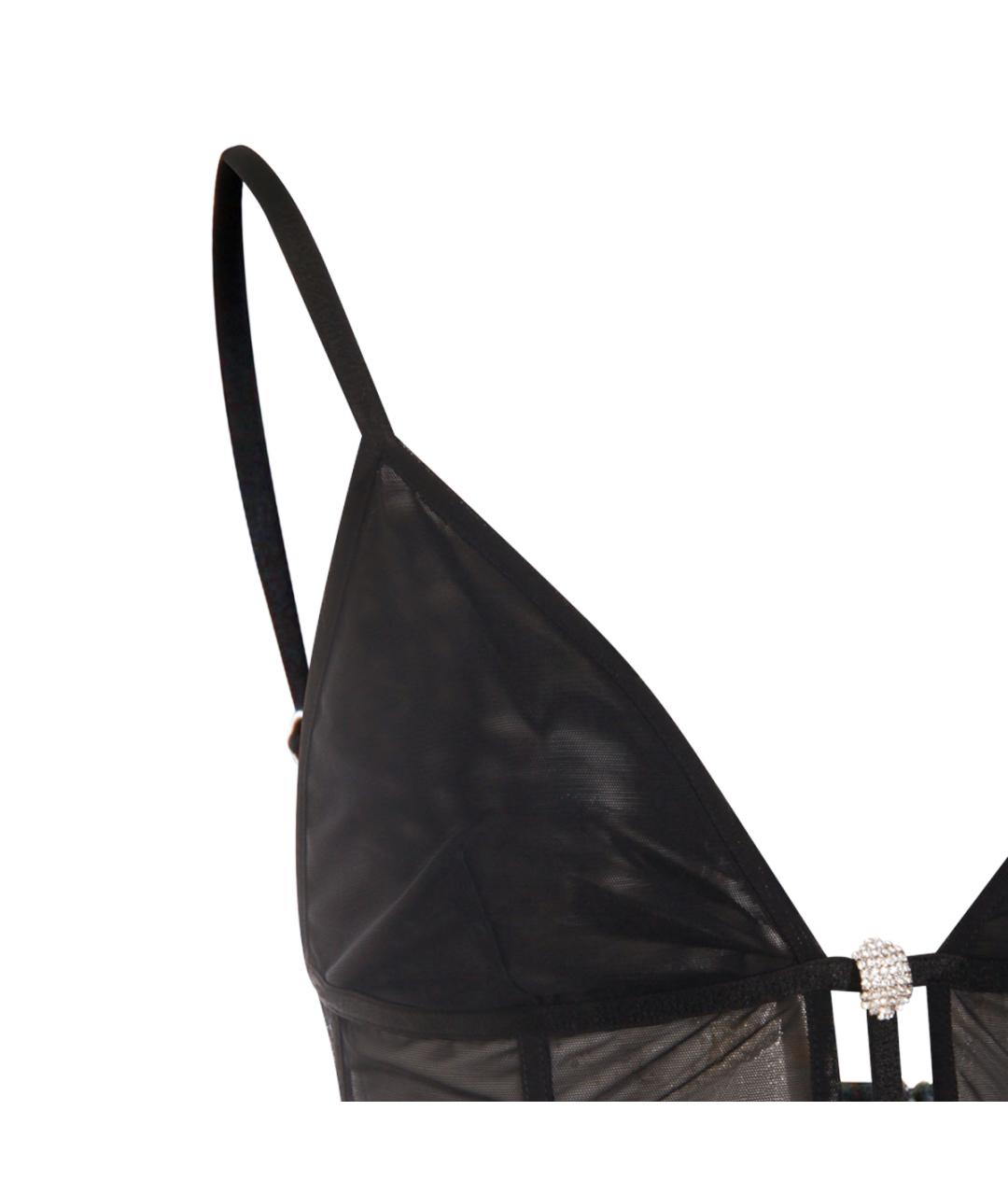 NISSA Черное полиэстеровое боди, фото 3
