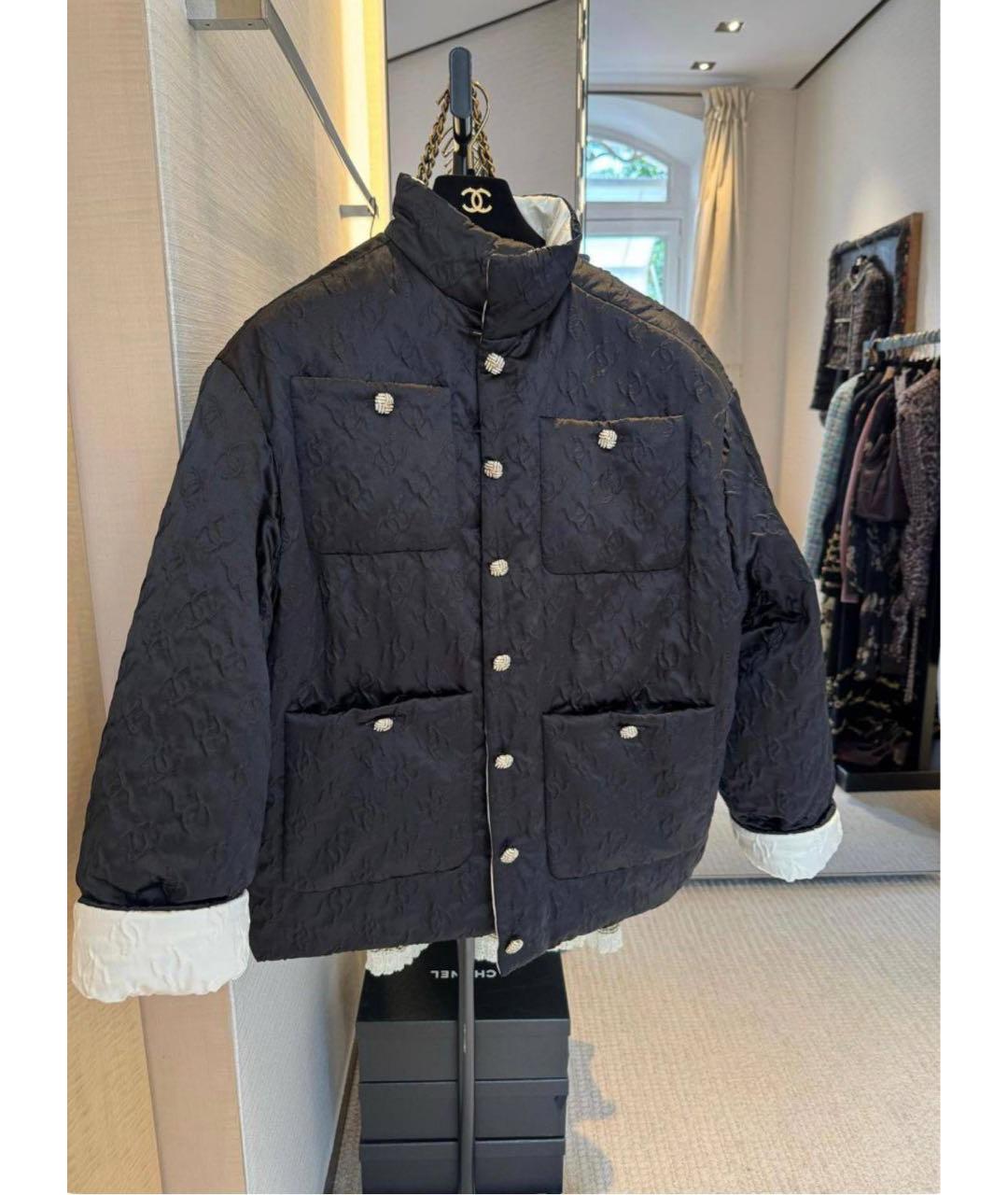 CHANEL Черная куртка, фото 5