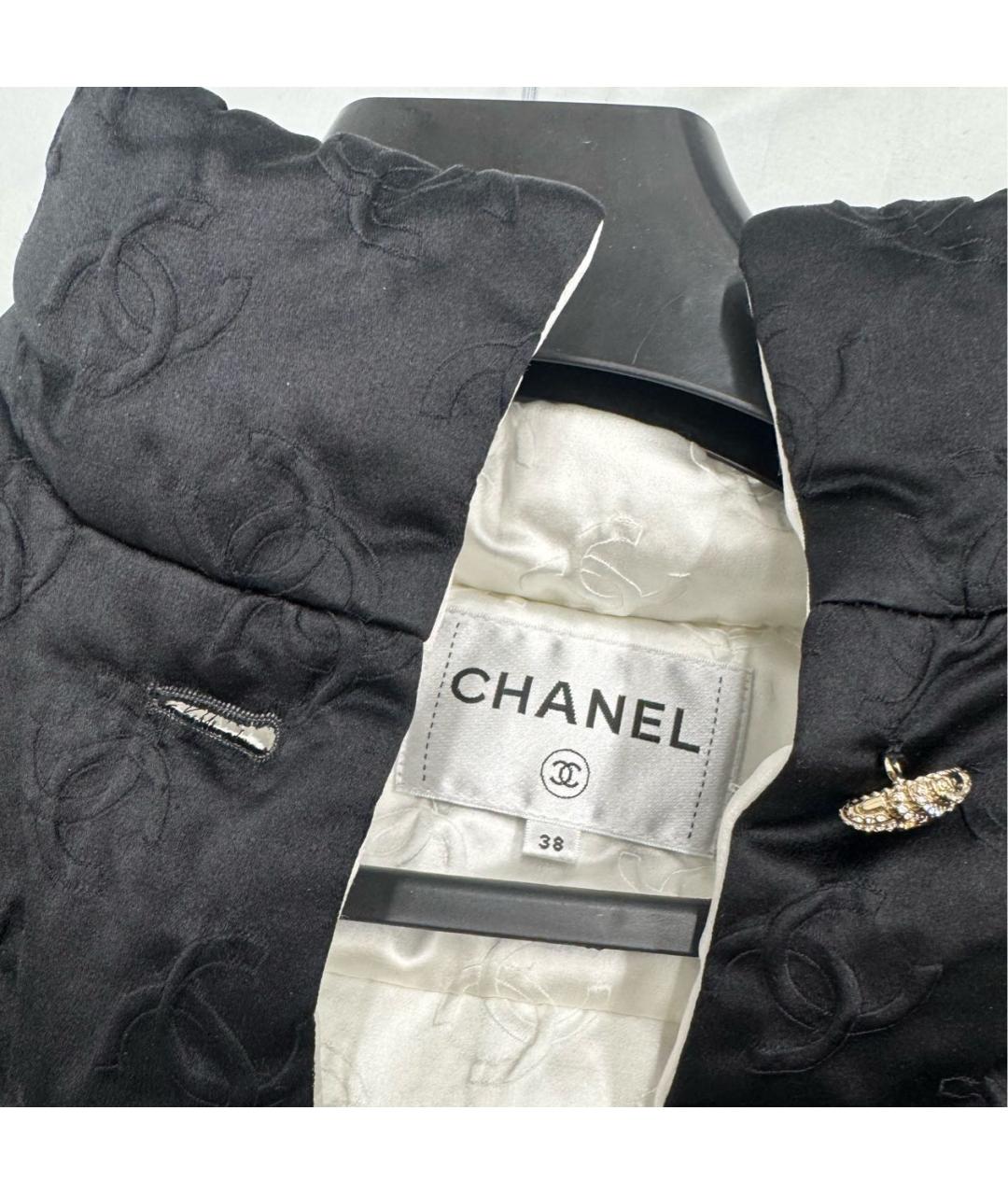 CHANEL Черная куртка, фото 4