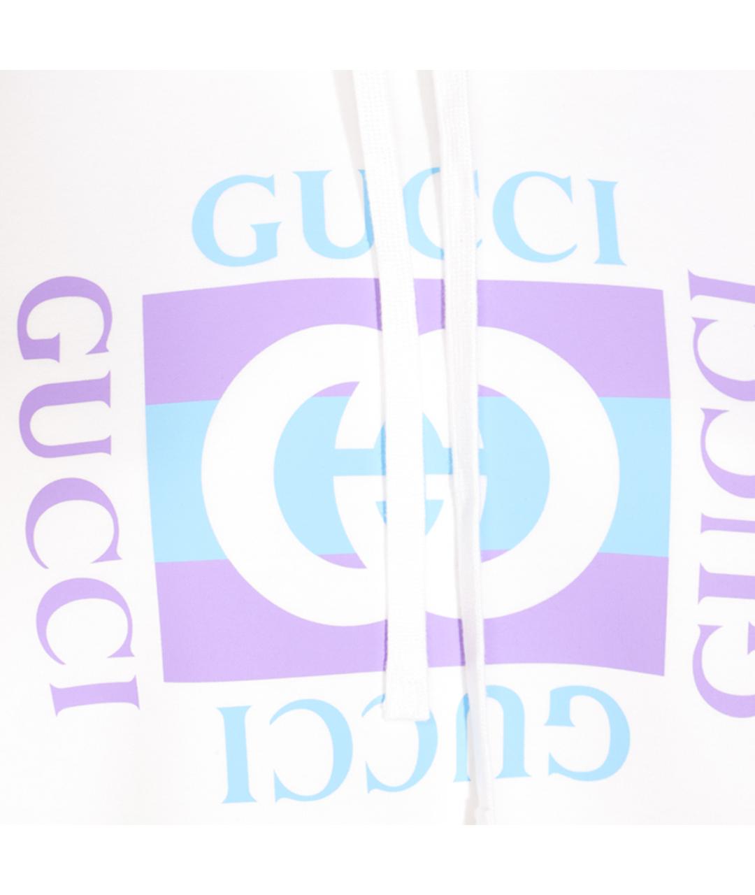 GUCCI Белый хлопковый джемпер / свитер, фото 3