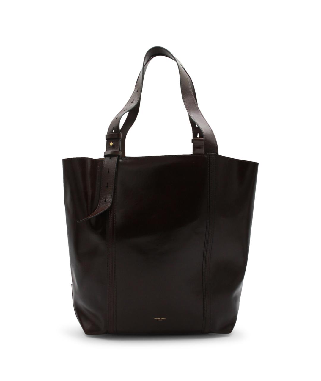 GOLDEN GOOSE DELUXE BRAND Коричневая хлопковая сумка тоут, фото 1