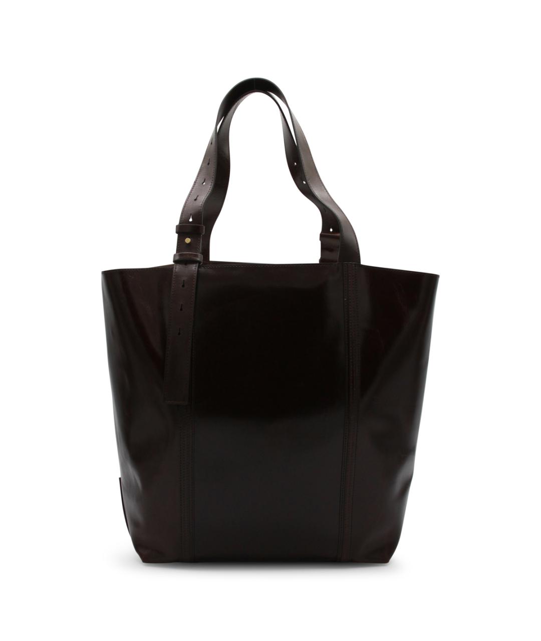 GOLDEN GOOSE DELUXE BRAND Коричневая хлопковая сумка тоут, фото 3