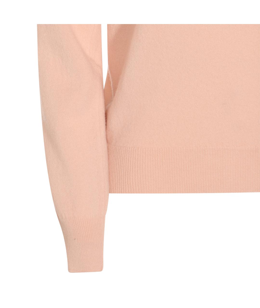 MAISON MARGIELA Розовый шерстяной джемпер / свитер, фото 3