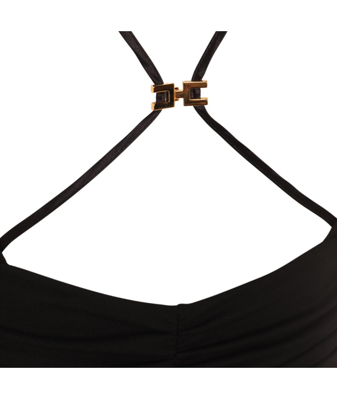 ELISABETTA FRANCHI Черное боди, фото 4