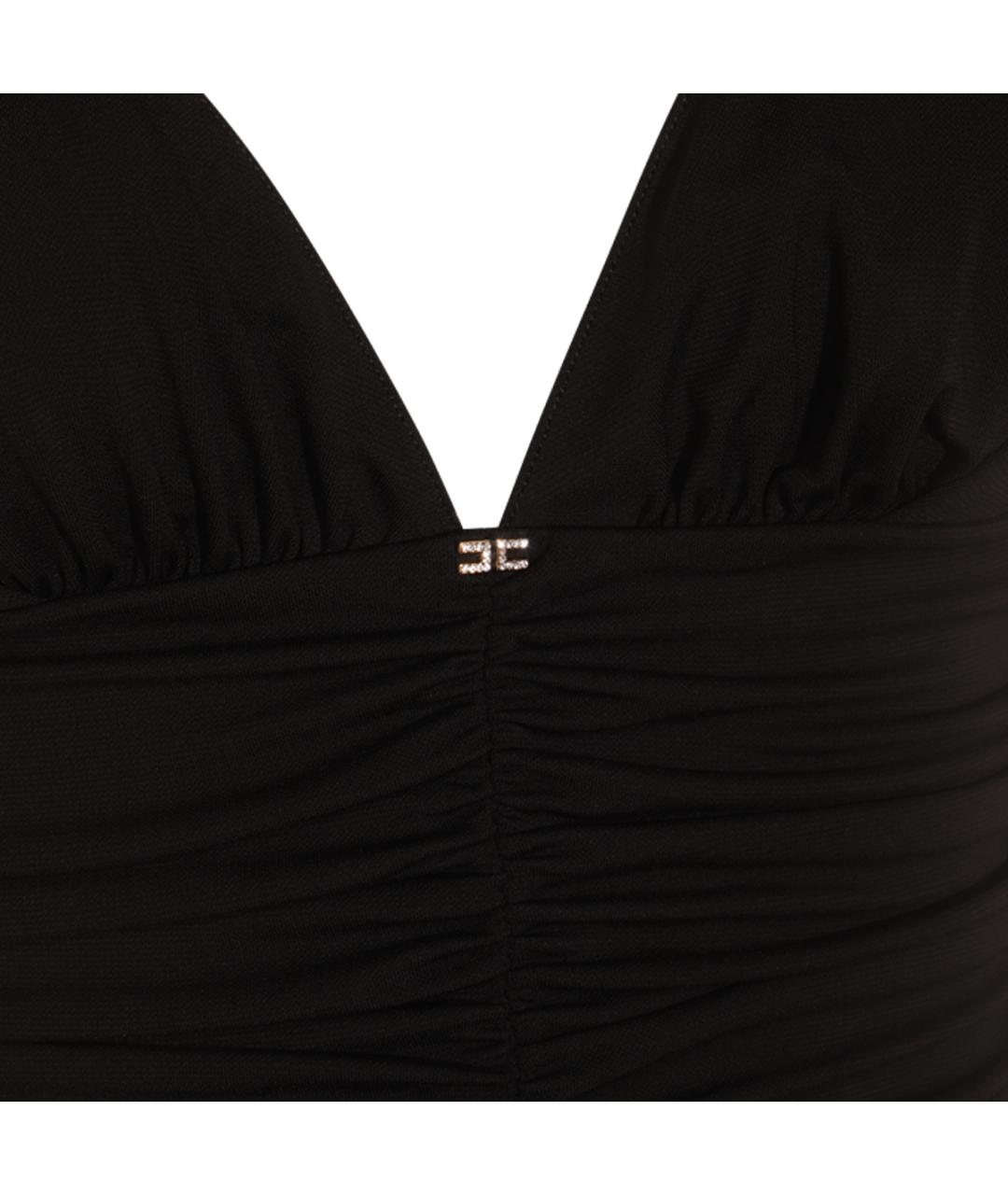 ELISABETTA FRANCHI Черное боди, фото 3