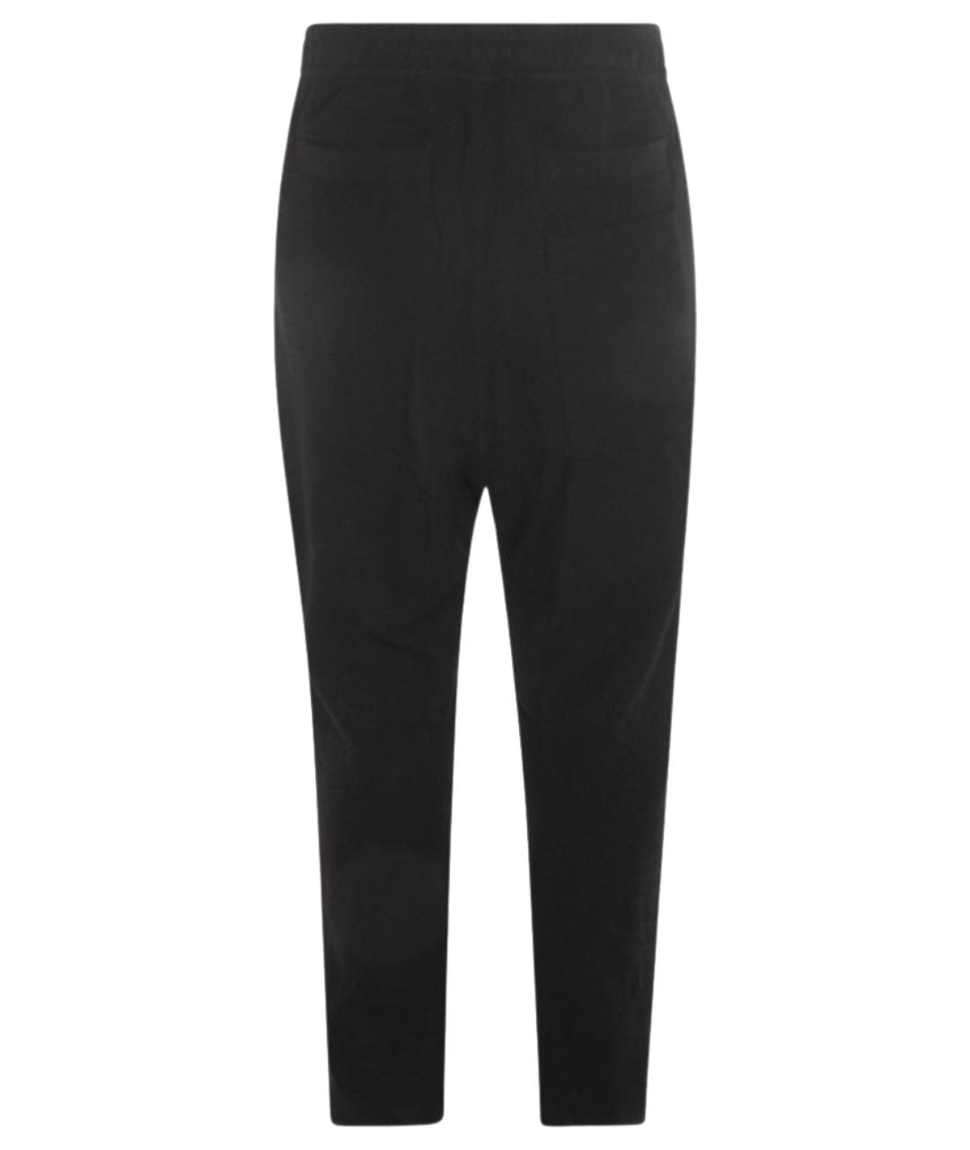 THOM KROM Черные шерстяные повседневные брюки, фото 2