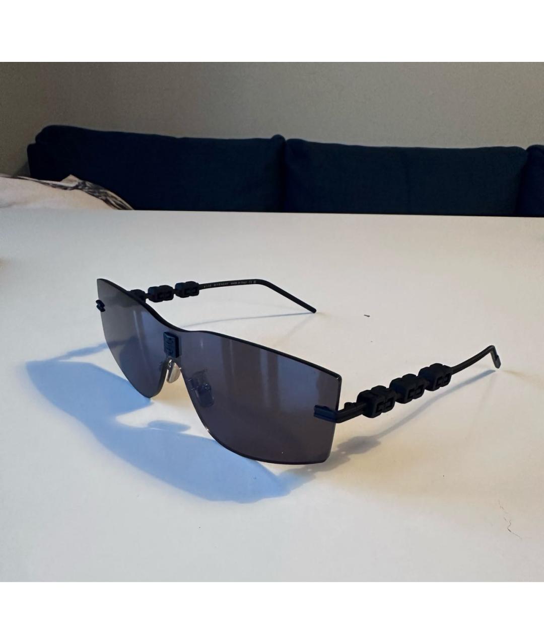 GIVENCHY Черные пластиковые солнцезащитные очки, фото 2