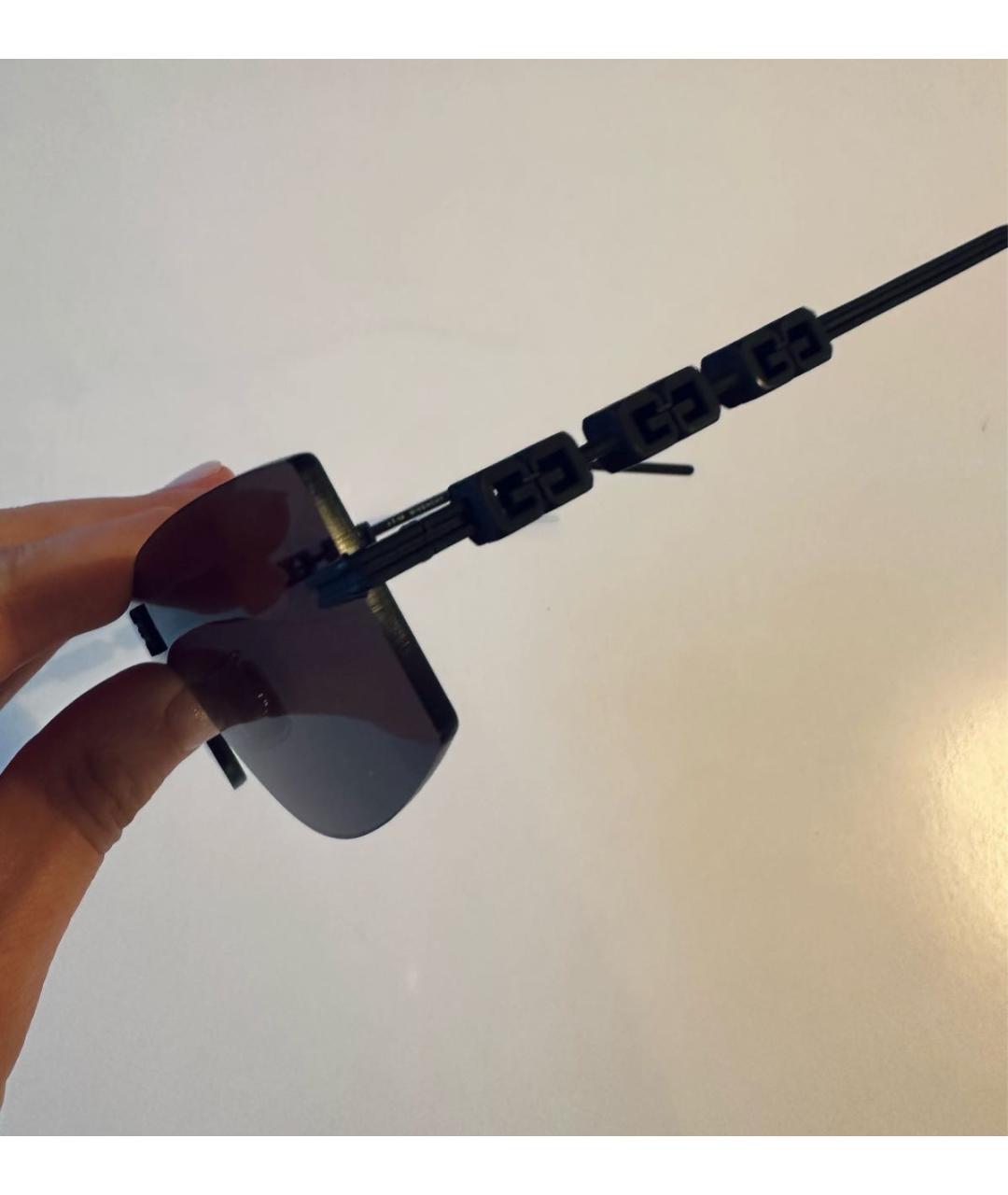 GIVENCHY Черные пластиковые солнцезащитные очки, фото 5