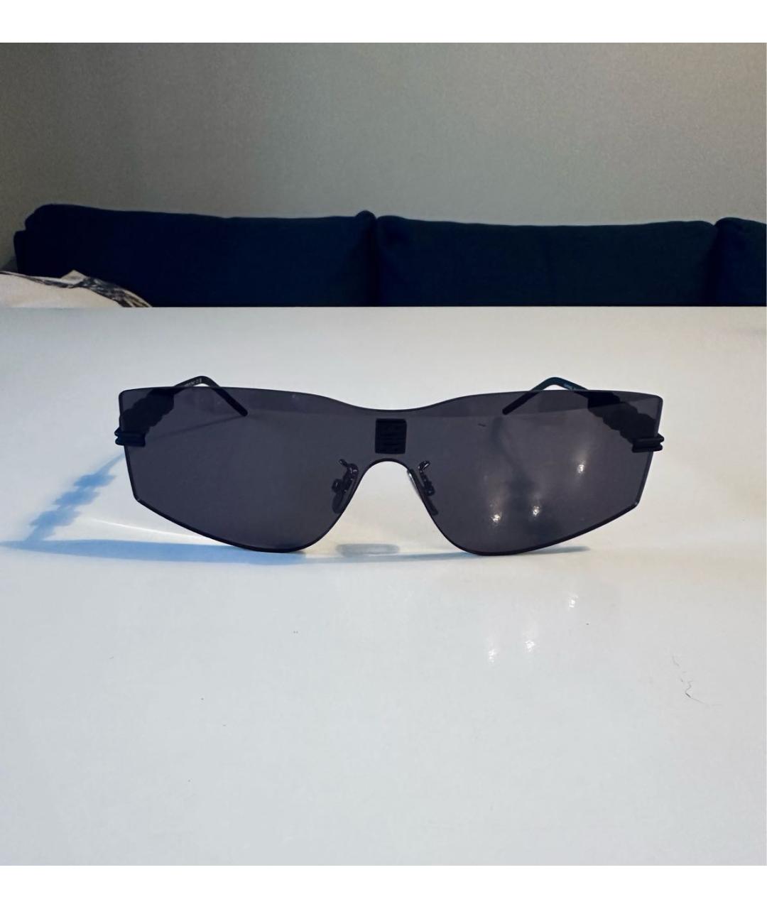 GIVENCHY Черные пластиковые солнцезащитные очки, фото 9