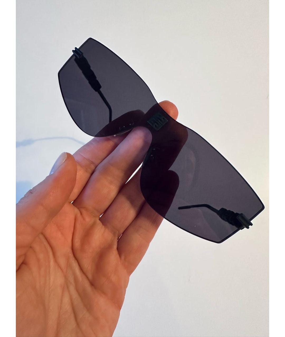 GIVENCHY Черные пластиковые солнцезащитные очки, фото 6