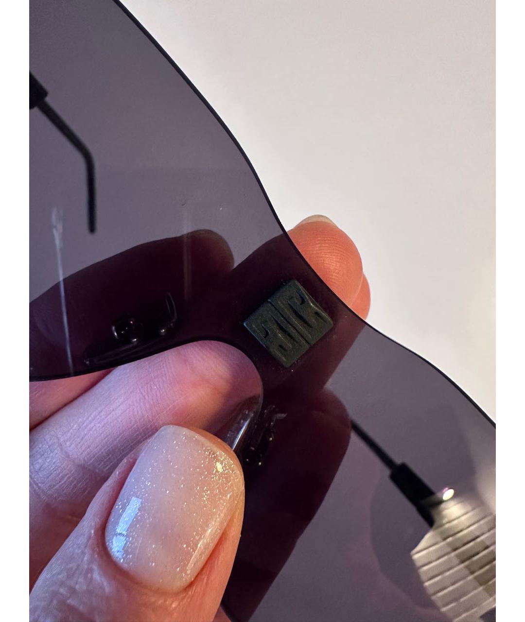 GIVENCHY Черные пластиковые солнцезащитные очки, фото 3