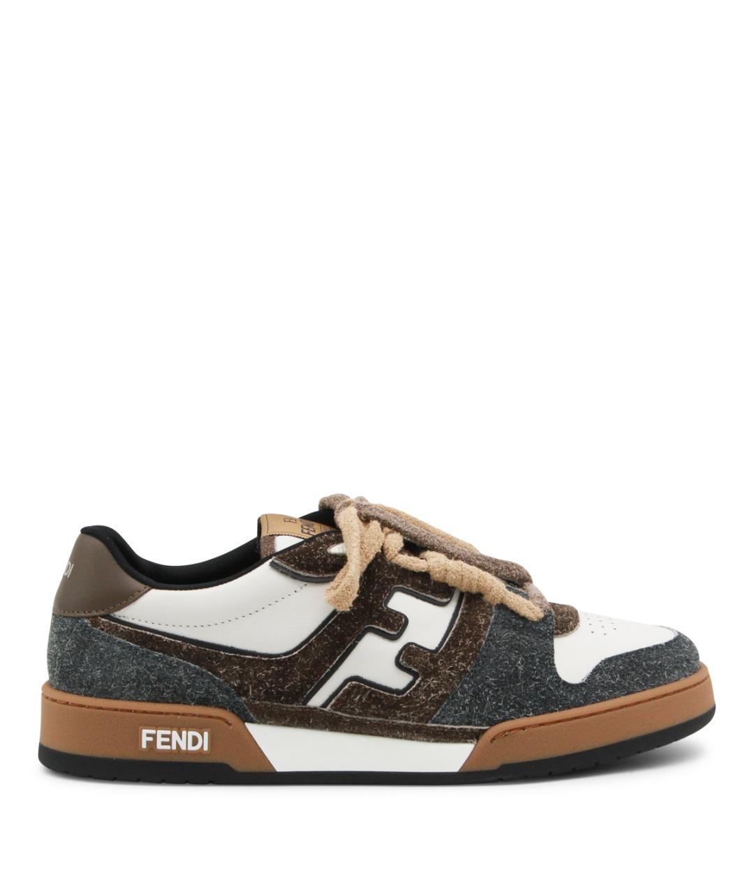 FENDI Мульти низкие кроссовки / кеды, фото 1