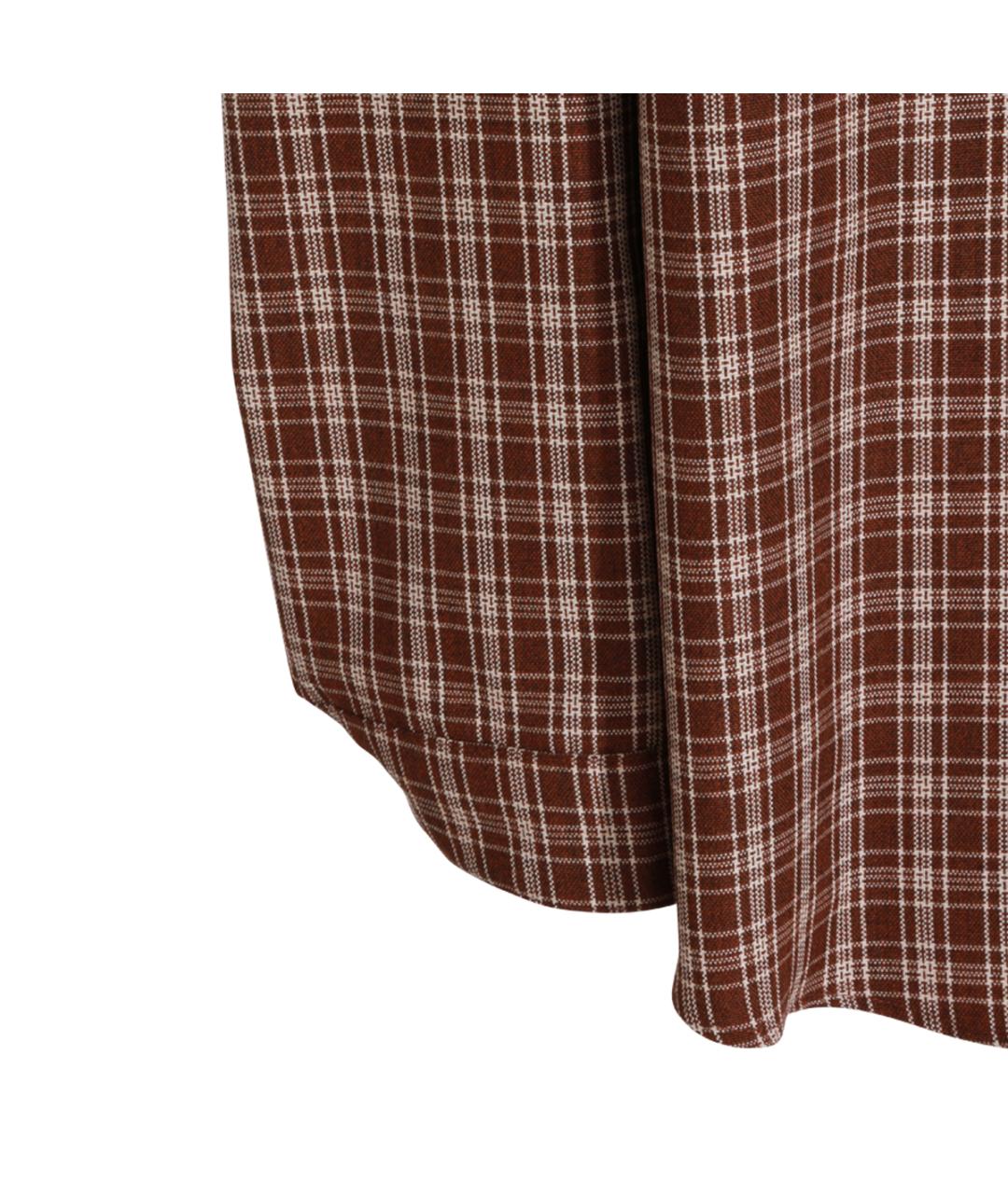 MARNI Коричневая шерстяная кэжуал рубашка, фото 5