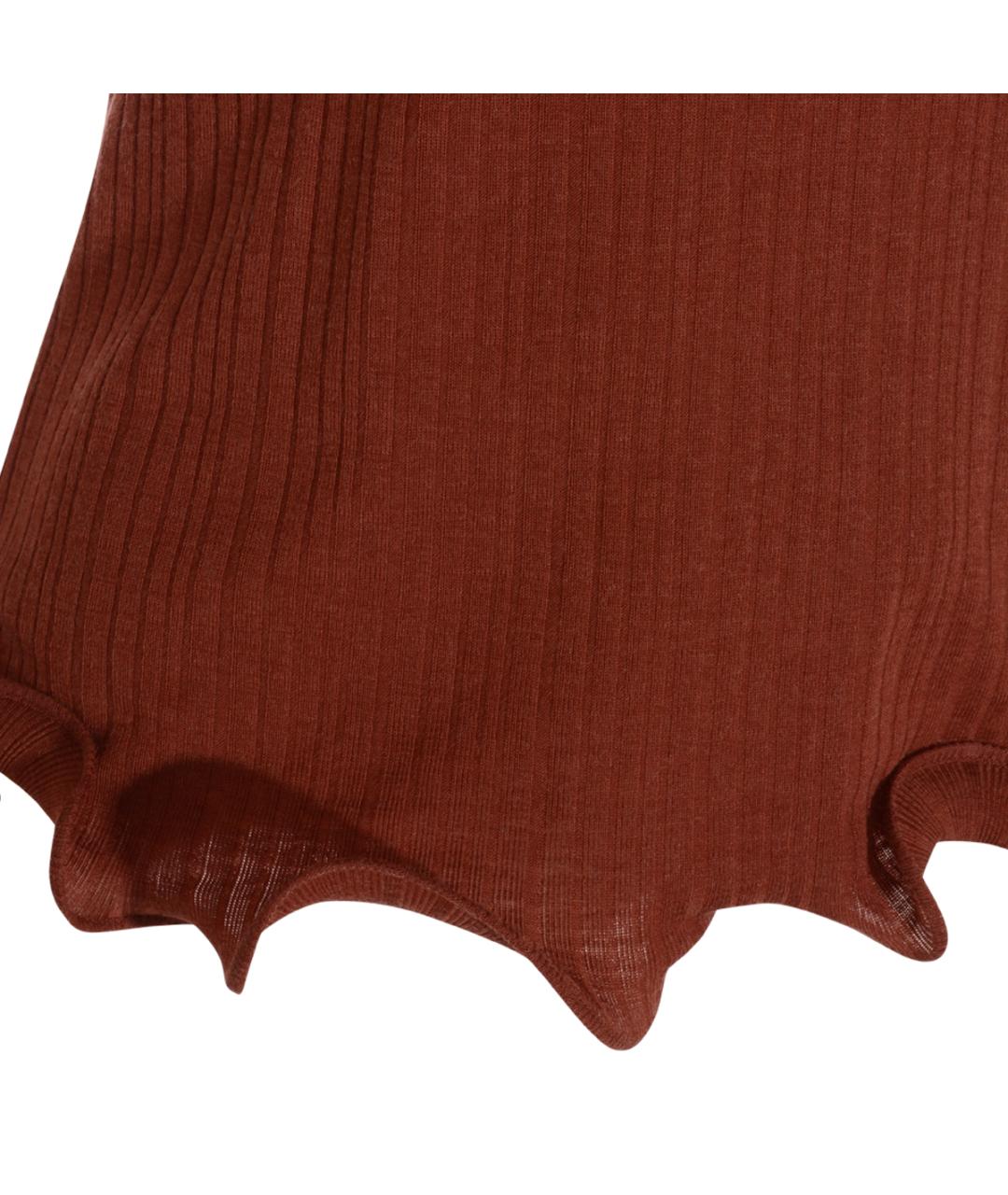 FENDI Красный шерстяной джемпер / свитер, фото 4