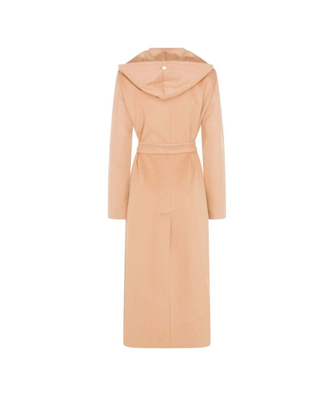 HERNO Бежевое шерстяное пальто, фото 2