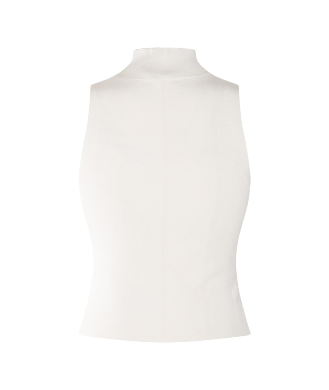 DIESEL Белая вискозная майка, фото 2