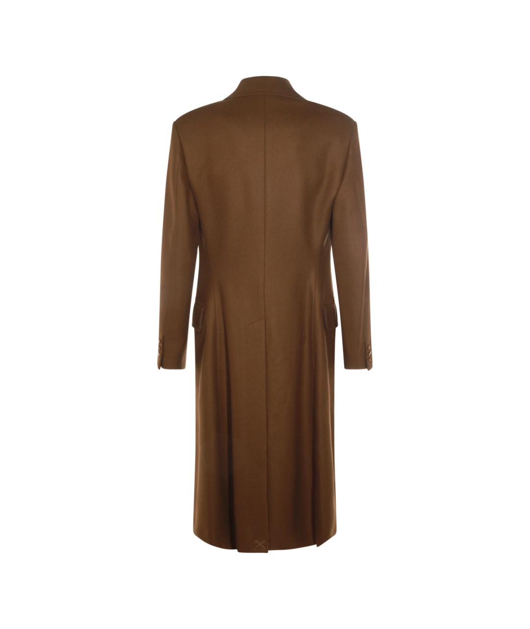 VIVIENNE WESTWOOD Коричневое шерстяное пальто, фото 2