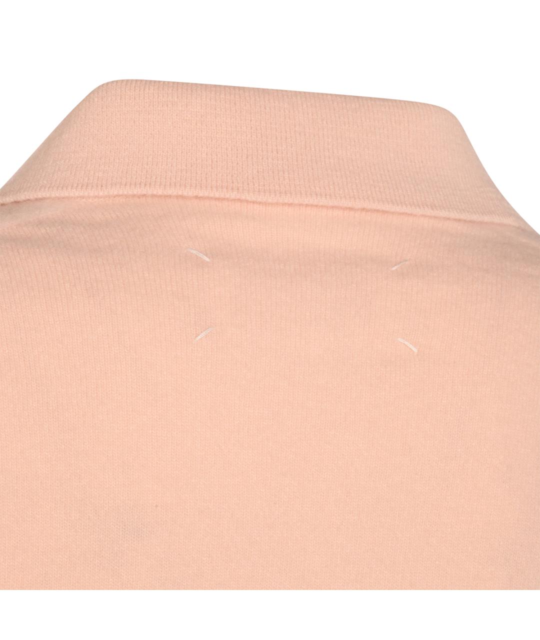 MAISON MARGIELA Розовый хлопковый джемпер / свитер, фото 4