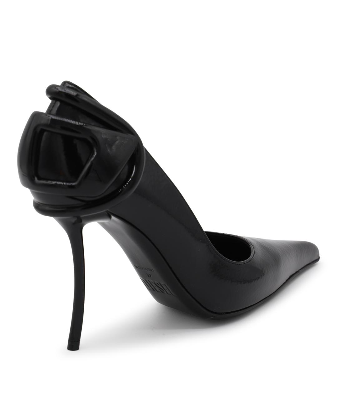 DIESEL Черные кожаные туфли, фото 3