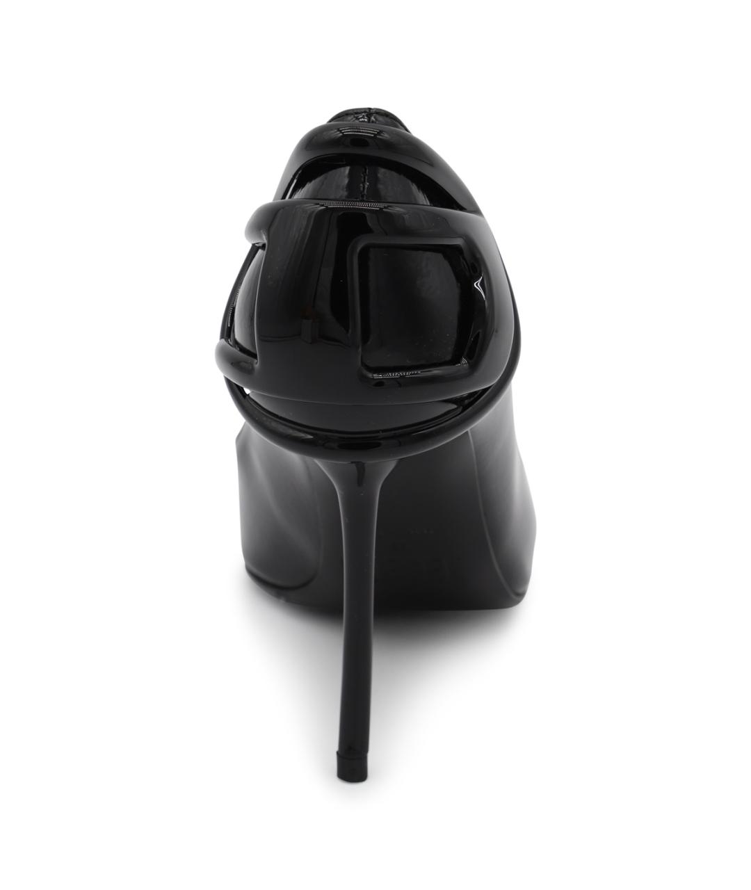 DIESEL Черные кожаные туфли, фото 4