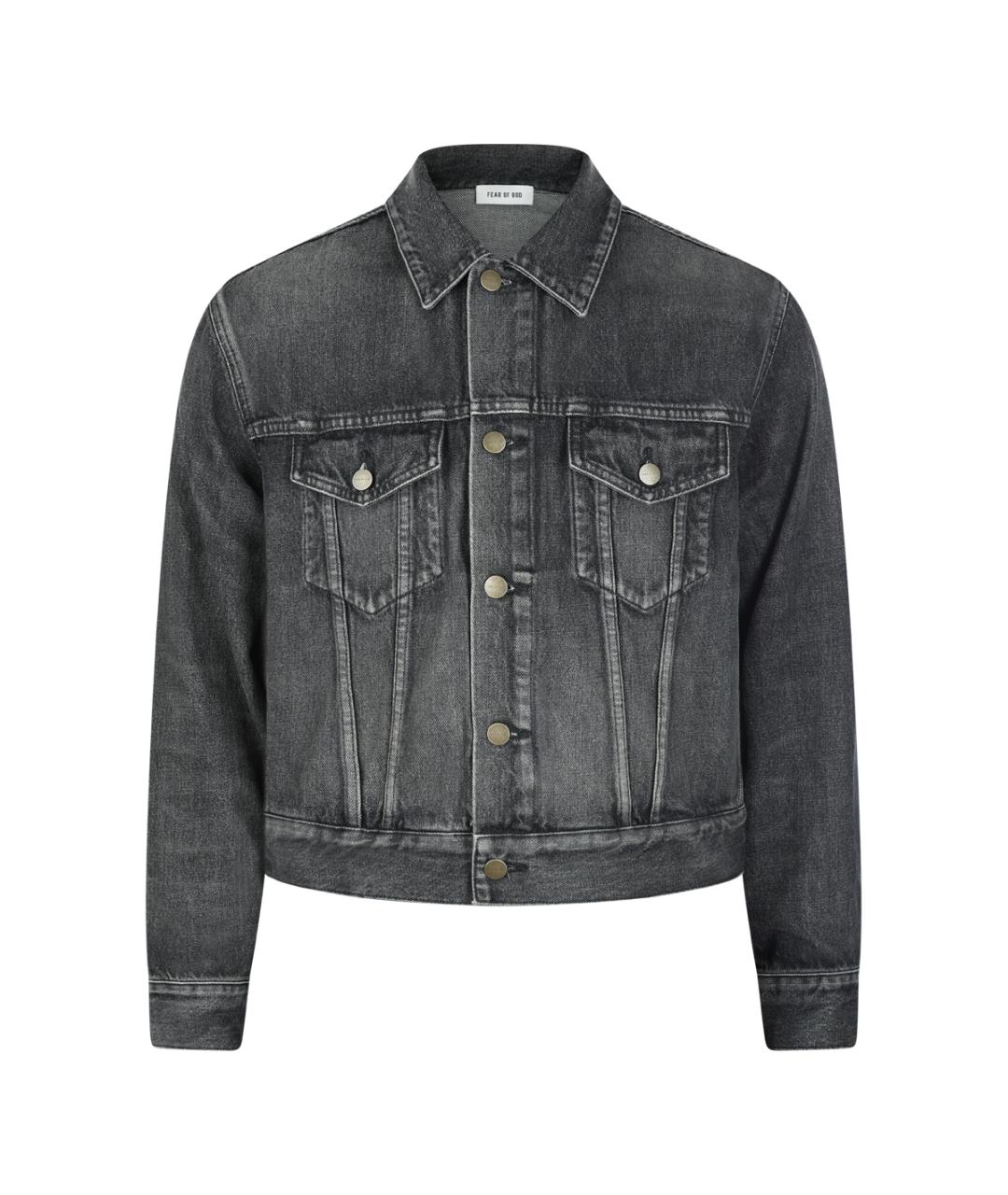 FEAR OF GOD Черная хлопковая куртка, фото 1