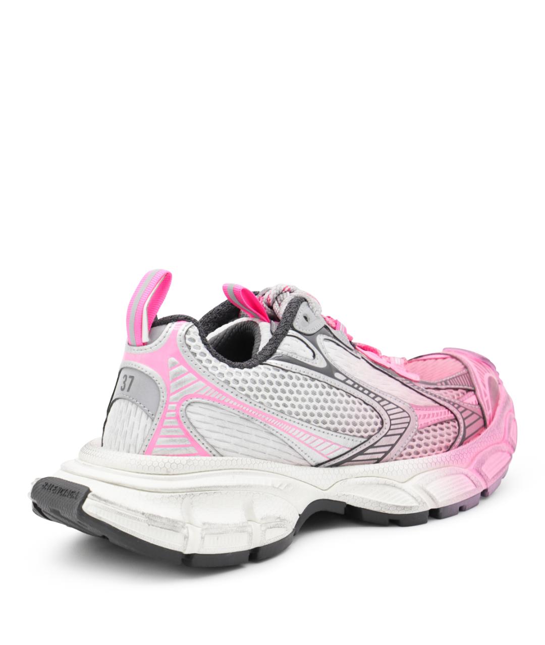 BALENCIAGA Розовые синтетические кроссовки, фото 3