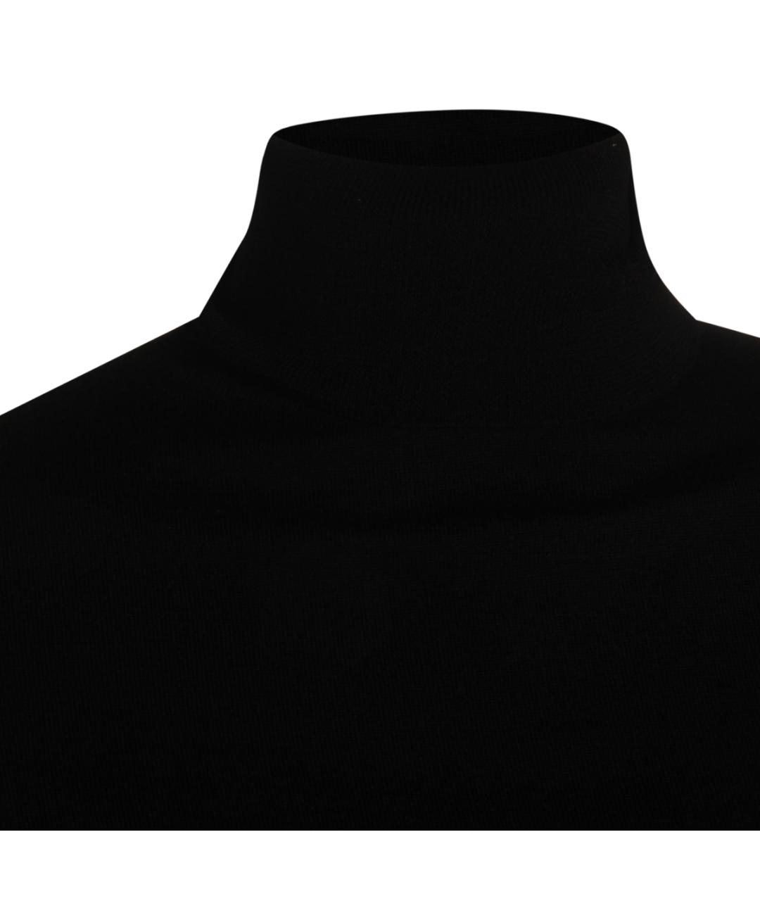 ALLUDE Черный шерстяной джемпер / свитер, фото 3