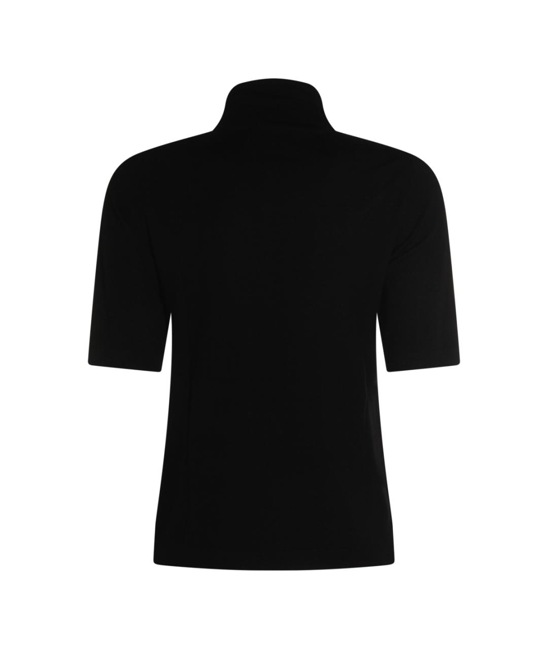 ALLUDE Черный шерстяной джемпер / свитер, фото 2