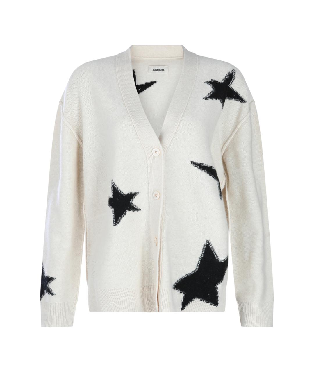 ZADIG & VOLTAIRE Бежевый кашемировый кардиган, фото 1